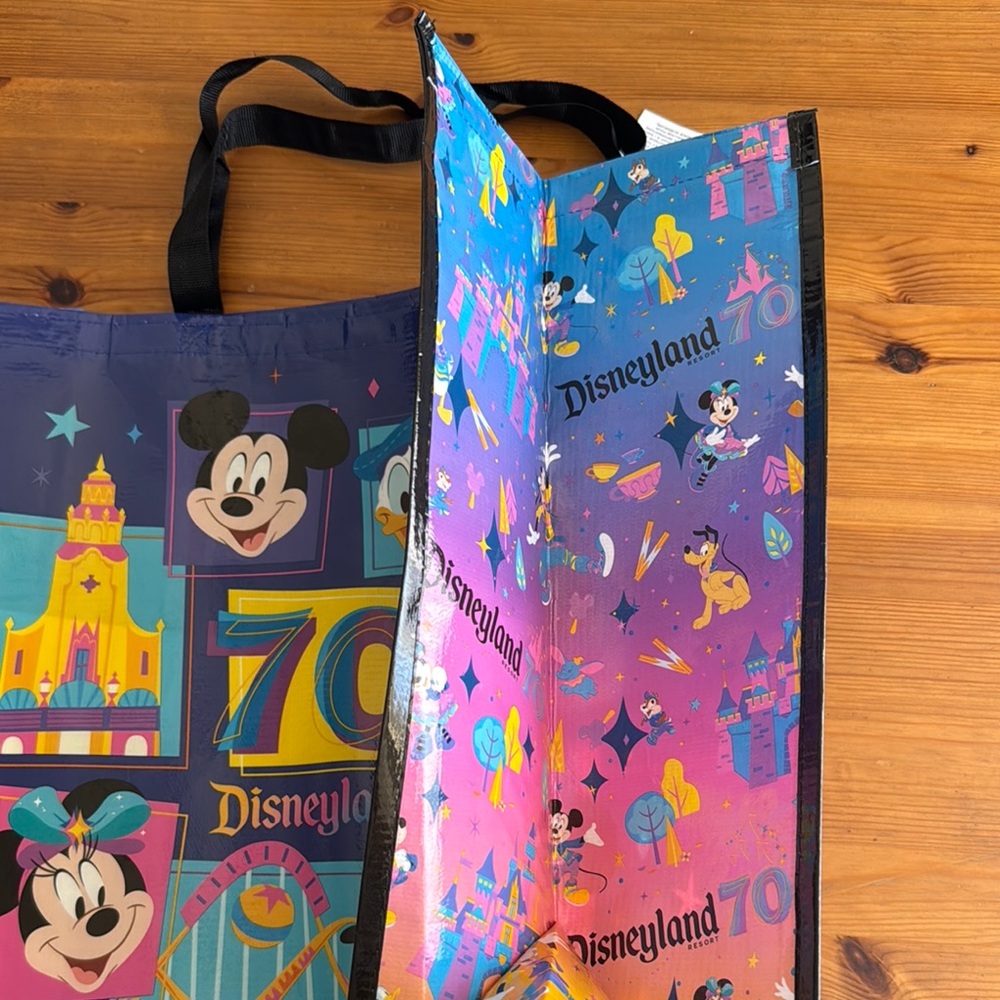 Disney Disneyland 70th Anniversary Character Tote Bag - Picture 7 of 12